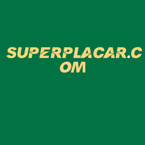 Logo da SUPERPLACAR